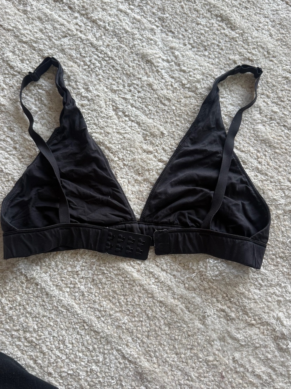 lululemon athletica Black Wireless Triangle Bralette